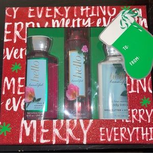 Bath & Body Works Hello Beautiful Gift Set